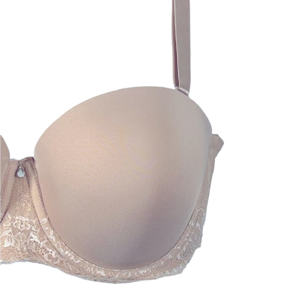 Torrid Nude Microfiber Lightly Lined Multi-Way Co… - image 5